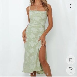 Sage Green Dress!